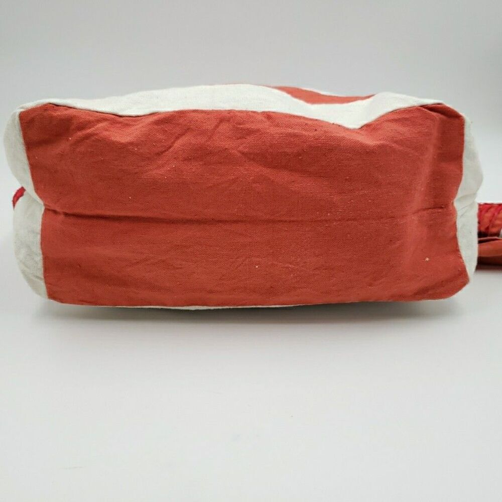 Crossbody Hobo Bag American Flag Patriotic Shredded Distressed Cotton Zip Purse - Picture 4 of 16